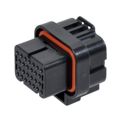 Kištuko korpusas 26 kontaktų. „Superseal“ moteriškas sriegis AMP314372907