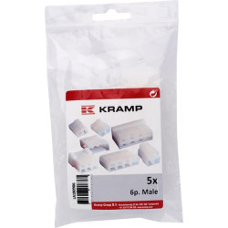 Kištuko korpusas 6 polių, kištukas LA180906