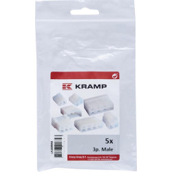 Kištuko korpusas, 3 polių, kištukas LA180940