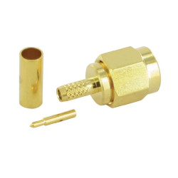 SMA kištukas RG174, išorinis, COWK1010