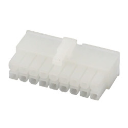 Kištuko korpusas 18 kontaktų. Lizdas Minifi MX39012180