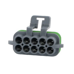 Kištuko korpusas 10 kontaktų. Lizdinė jungtis MP150S DE12065426