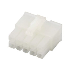 Kištuko korpusas 10 kontaktų. Minifi MX39012100 lizdas