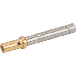 Kontaktinis kaištis DS20, išorinis, auksinis, DS04622012031
