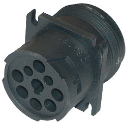 9 kontaktų korpuso lizdas, kištukas J1939 DSHD1091939PE