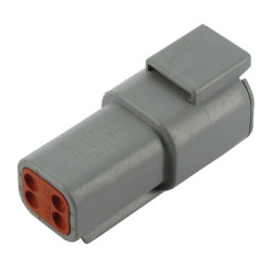 Kištuko korpusas, moteriškas, 4 polių, serija DTM (1x), Deutsch DSDTM044P