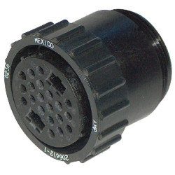 Kištuko korpusas 22 kontaktų. Lizdas CPC AMP206612