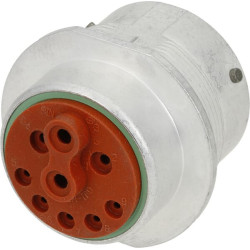 9 kontaktų važiuoklės lizdas, kištukas HD30 Isobus DSHD342491PN