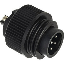 7 kontaktų kištukas, išorinis, ISO11786, AMHT3104001SC