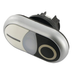 Dvigubas valdymas su indikatoriaus lempute M22DDLWSX1X0