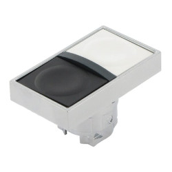 Dviguba pavara, baltos spalvos, juoda ZB4BA8112