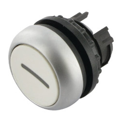 Baltas mygtukas „1“, spyruoklinis grąžinimas M22DWX1