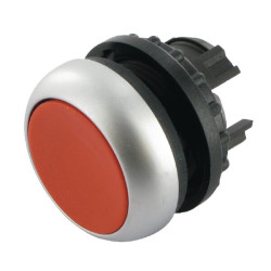Raudonas mygtukas su spyruokliniu grąžinimu M22DR