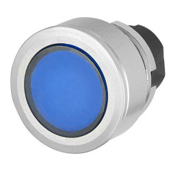 Mėlynai šviečiantis mygtukas 030PFLIBL