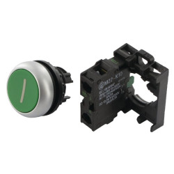Pilnas mygtukas 1NO žalias 1 M22DGX1K10