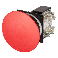 Grybo formos mygtukas, raudonas, 60 mm 030RFFRF1