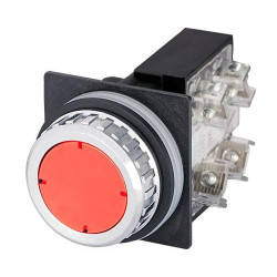 Paspauskite mygtuką, raudonas 030RIRF1