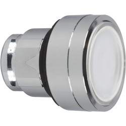 Signalinis mygtukas, baltas, su spyna ZB4BH013