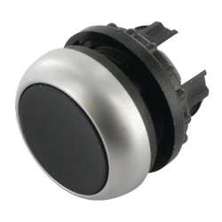 Juodas mygtukas su fiksatoriumi M22DRS