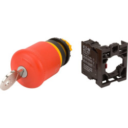 Avarinio stabdymo rakto jungiklis, grybų mygtukas M22PVSK01