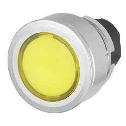 Geltonas šviečiantis mygtukas su stabdikliu 030PPFLIG