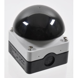 Juodas kupolinis mygtukas FAKSKC11I