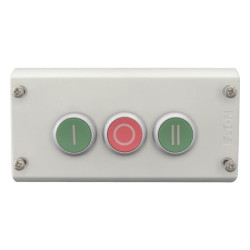 Trijų padėčių stūmoklinis jungiklis 2NC/2NO M22I3M1