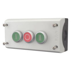 Trijų padėčių stūmoklinis jungiklis 2NC/2NO M22I3M1