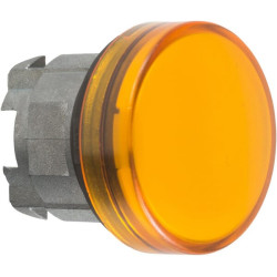 Geltona kontrolinės lemputės galvutė ZB4BV053