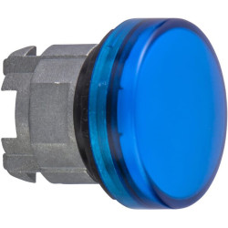 Mėlyna kontrolinės lemputės galvutė ZB4BV063