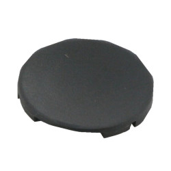 Juoda mygtuko plokštelė mygtukui M22XDS