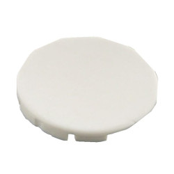 Balta mygtuko plokštelė, skirta mygtukui M22XDW