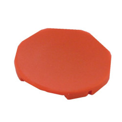 Mygtuko plokštelė, raudona, mygtukui, M22XDR