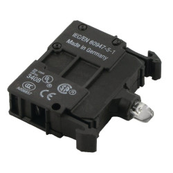 Raudonas LED elementas 12-30 V priekinis M22LEDR