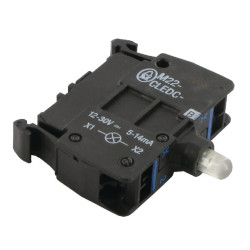 LED elementas, baltas, 85–265 V, cokolis, M22CLEDC230W