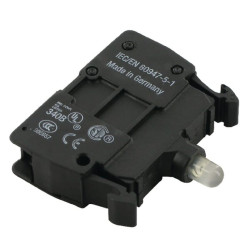 LED elementas mėlynas priekinis CC M22CLEDB