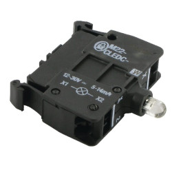 LED elementas baltas 12-30V cokolis M22CLEDCW