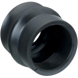 Juodo kupolo formos mygtuko apykaklė ZBZ28