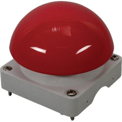 Viršutinė dalis pilka, mygtukas raudonas FAKR