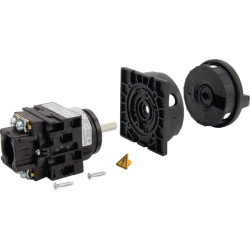 Rotacinis jungiklis 3P+N, 20A, juodas T028900EASVBSW