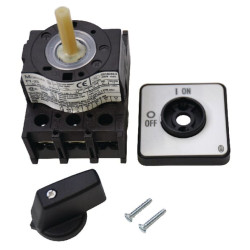 3P rotacinis jungiklis, 25 A P125E