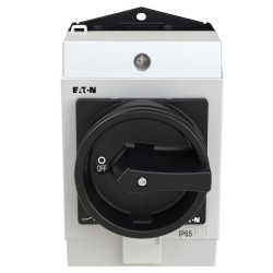 Rotacinis jungiklis 3P, 25A, juodas P125I1SVBSW