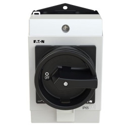 Rotacinis jungiklis 3P, 25A, juodas P125I1SVBSW