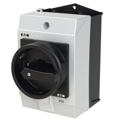 Rotacinis jungiklis 3P, 25A, juodas P125I1SVBSW