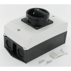 Rotacinis jungiklis 3P+N, 25A, juodas P125I2SVBSWN