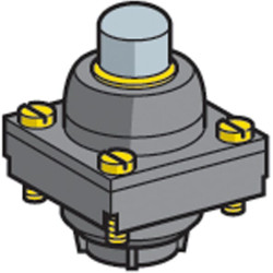 Operatoriaus galvutė, plieninis stūmoklis ZCKD10