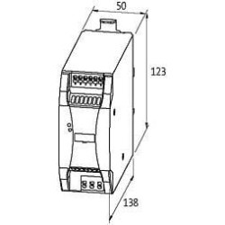 Maitinimo šaltinis, 230 V kintamoji / 24 V nuolatinė srovė, 10 A 85441