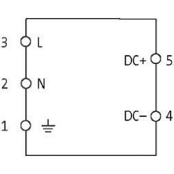 Maitinimo šaltinis 24 V nuolatinė srovė, 1,3 A MCSB13A