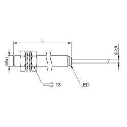 Indukcinis artumo jungiklis BES002W
