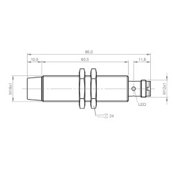 Indukcinis artumo jungiklis BES058T